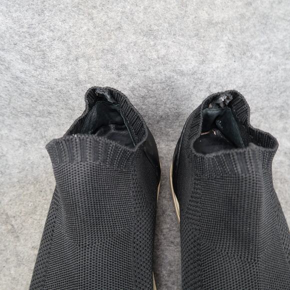 Steve Madden Shoes Womens 7 Fashion Sneakers Casual Hidden Wedge Slip On Knit - Picture 3 of 11